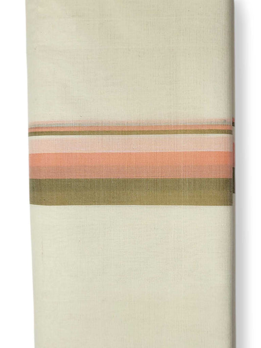 Kerala Balaramapuram Pure Cotton Handloom Mundu/Dhoti