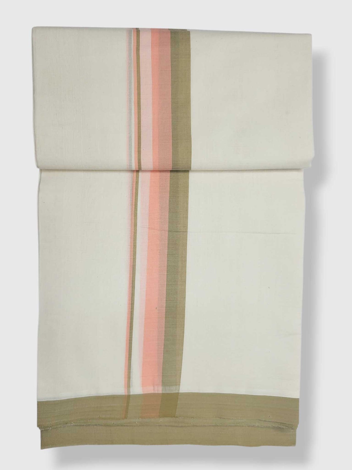 Kerala Balaramapuram Pure Cotton Handloom Mundu/Dhoti