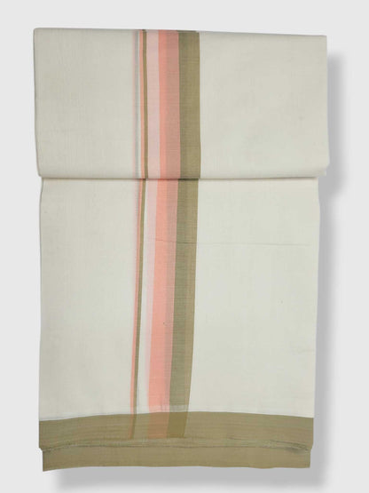 Kerala Balaramapuram Pure Cotton Handloom Mundu/Dhoti