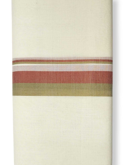 Kerala Balaramapuram Pure Cotton Handloom Mundu/Dhoti