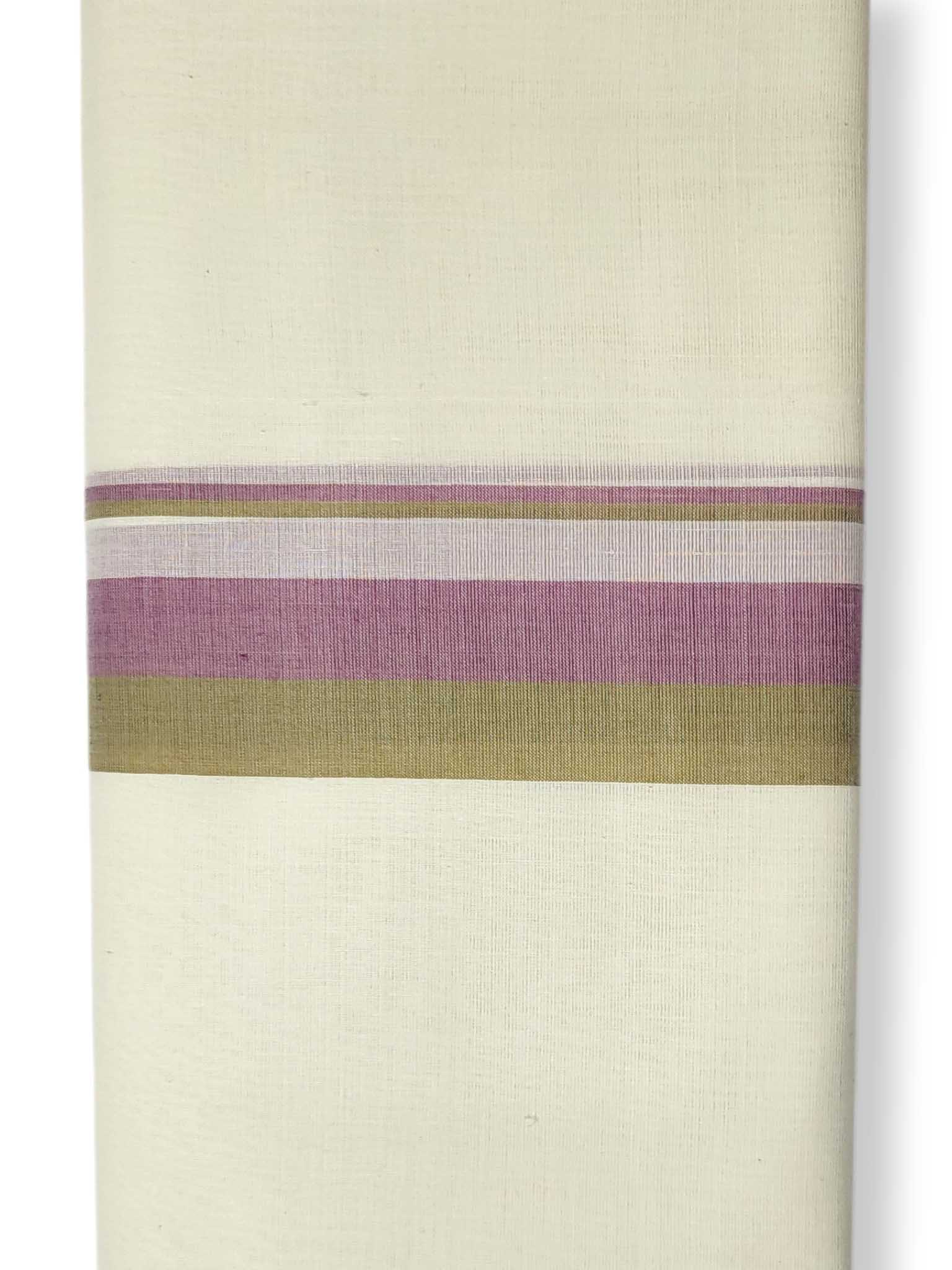 Kerala Balaramapuram Pure Cotton Handloom Mundu/Dhoti