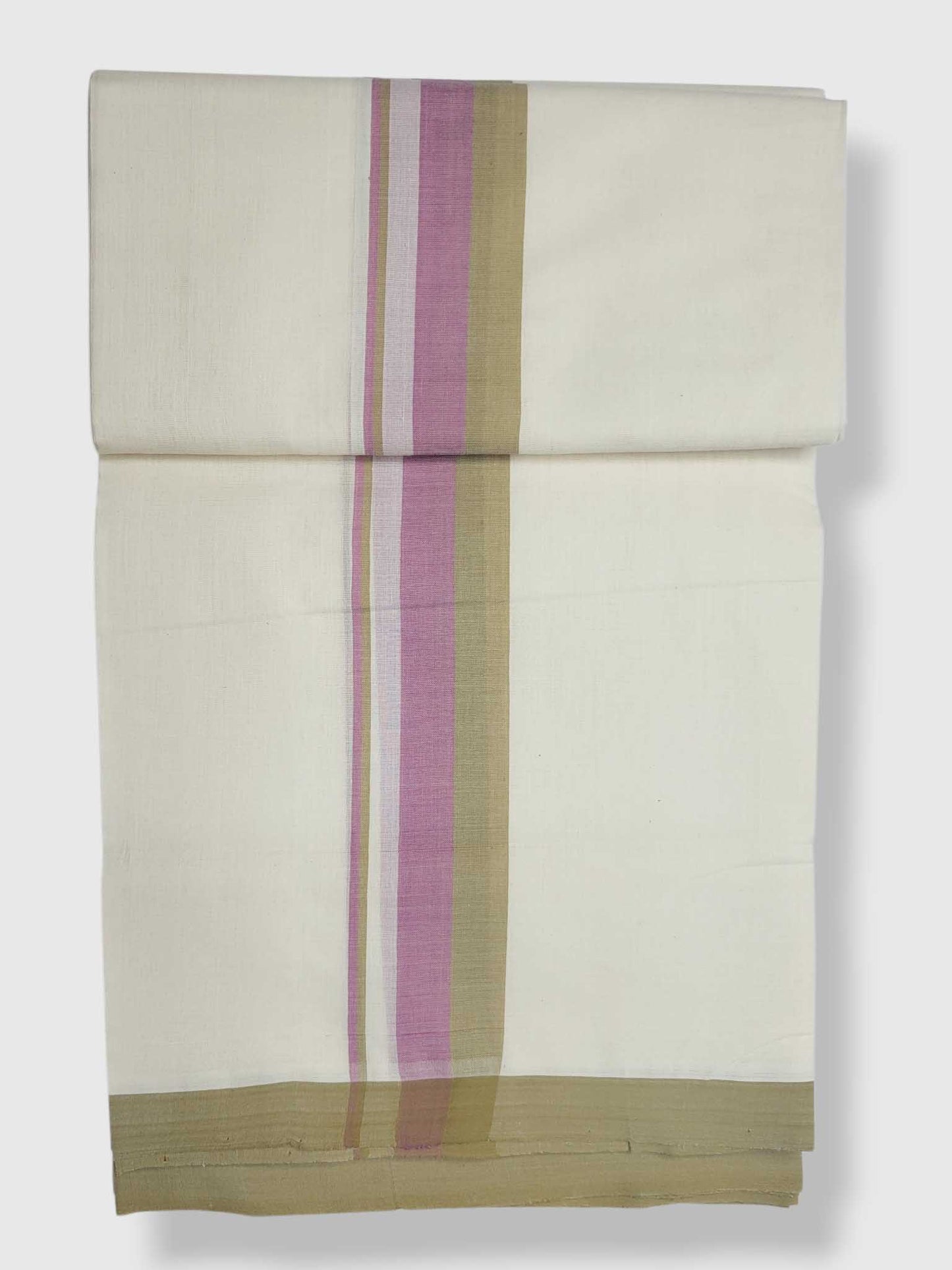Kerala Balaramapuram Pure Cotton Handloom Mundu/Dhoti