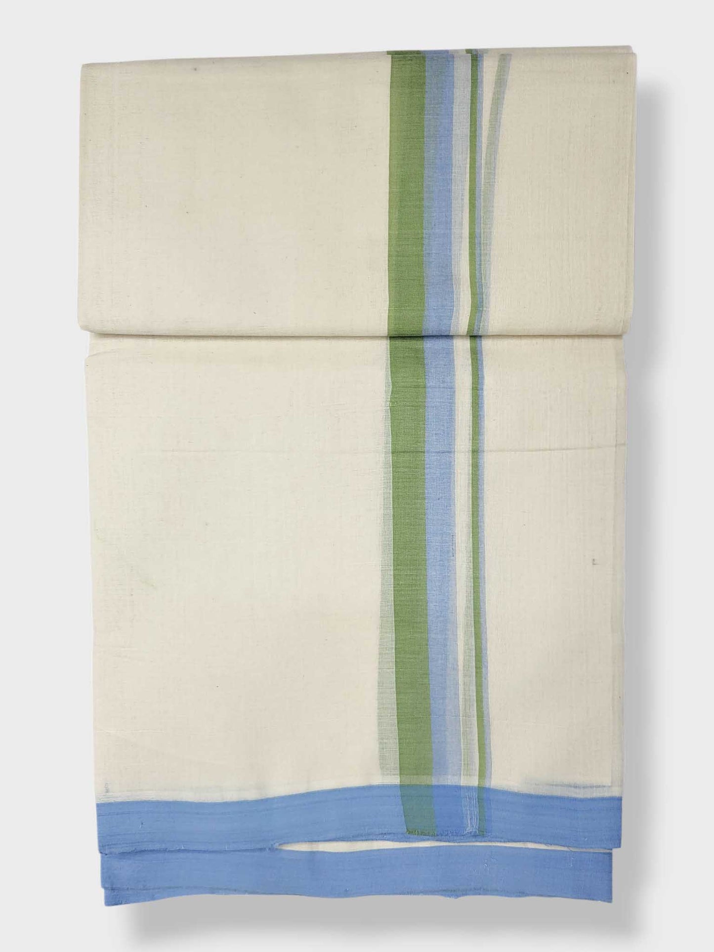 Kerala Balaramapuram Pure Cotton Handloom Mundu/Dhoti