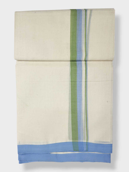 Kerala Balaramapuram Pure Cotton Handloom Mundu/Dhoti