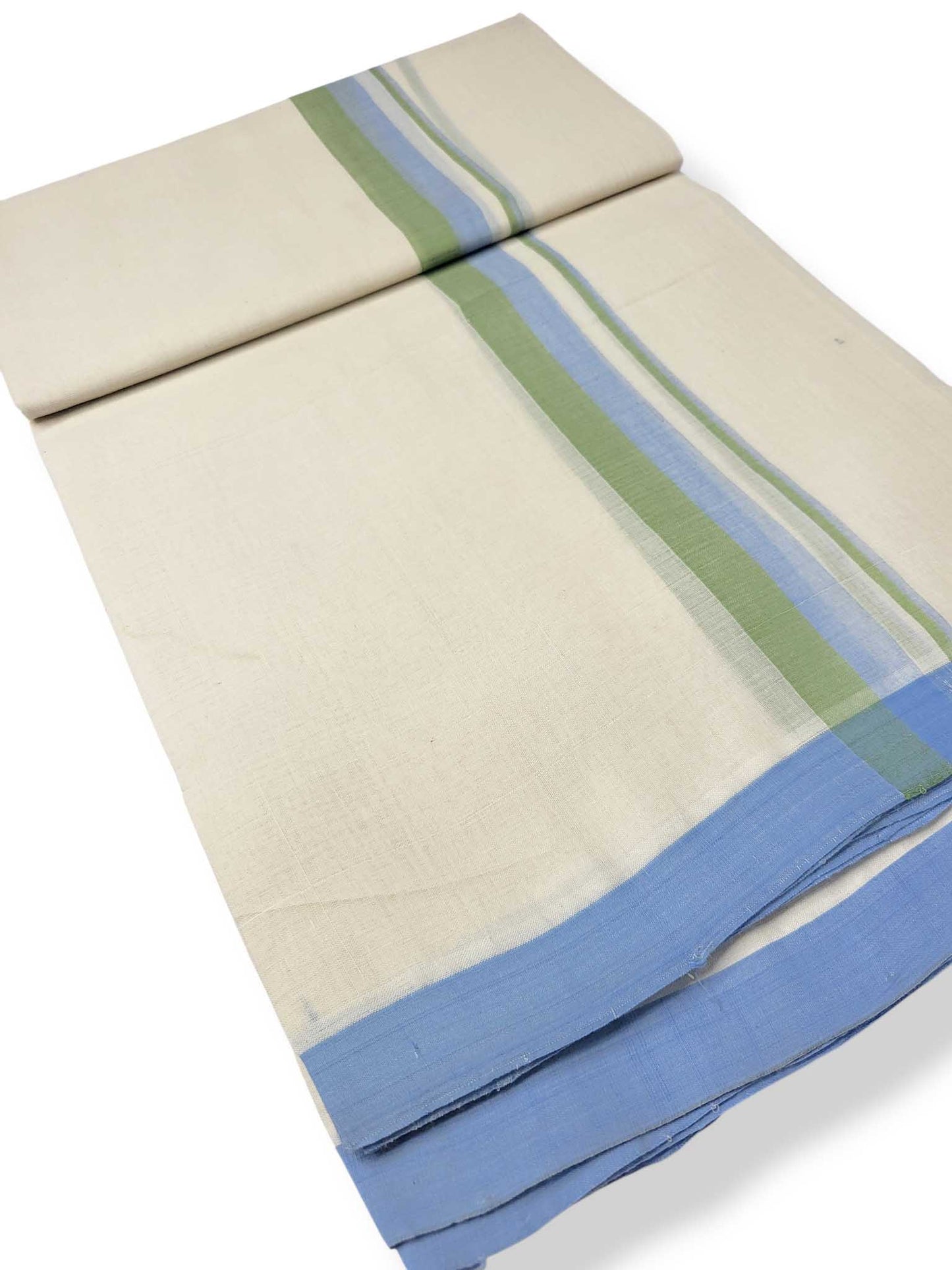 Kerala Balaramapuram Pure Cotton Handloom Mundu/Dhoti