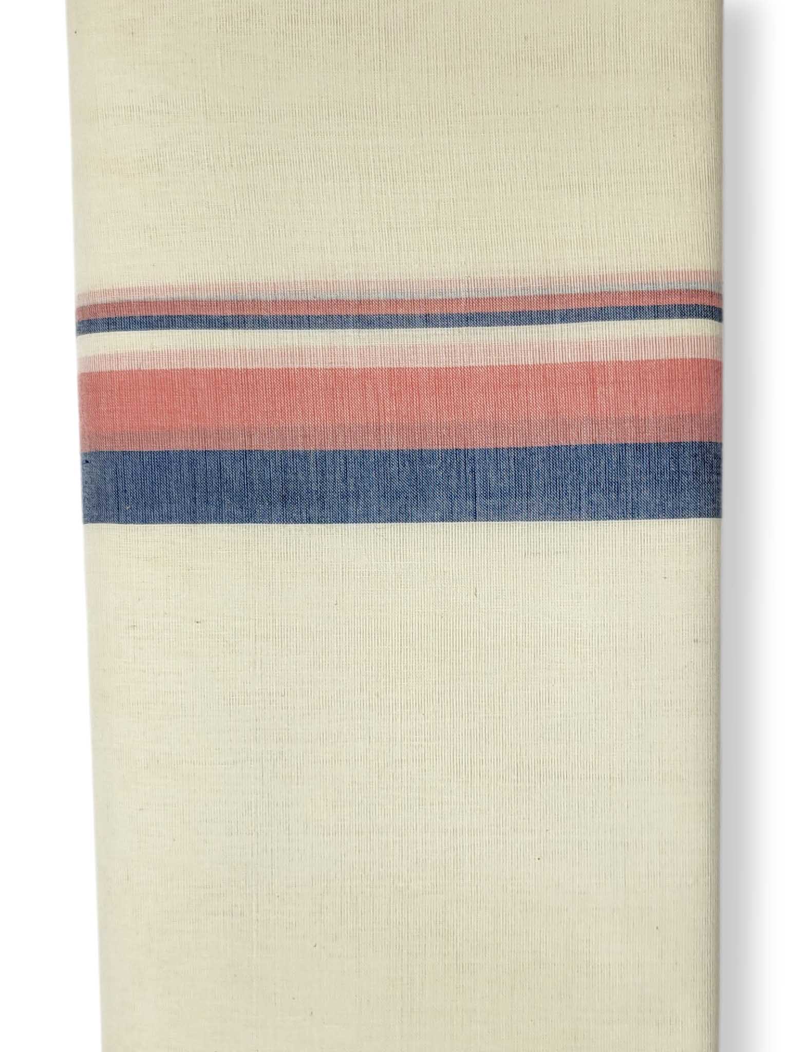 Kerala Balaramapuram Pure Cotton Handloom Mundu/Dhoti