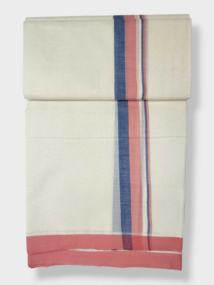 Kerala Balaramapuram Pure Cotton Handloom Mundu/Dhoti