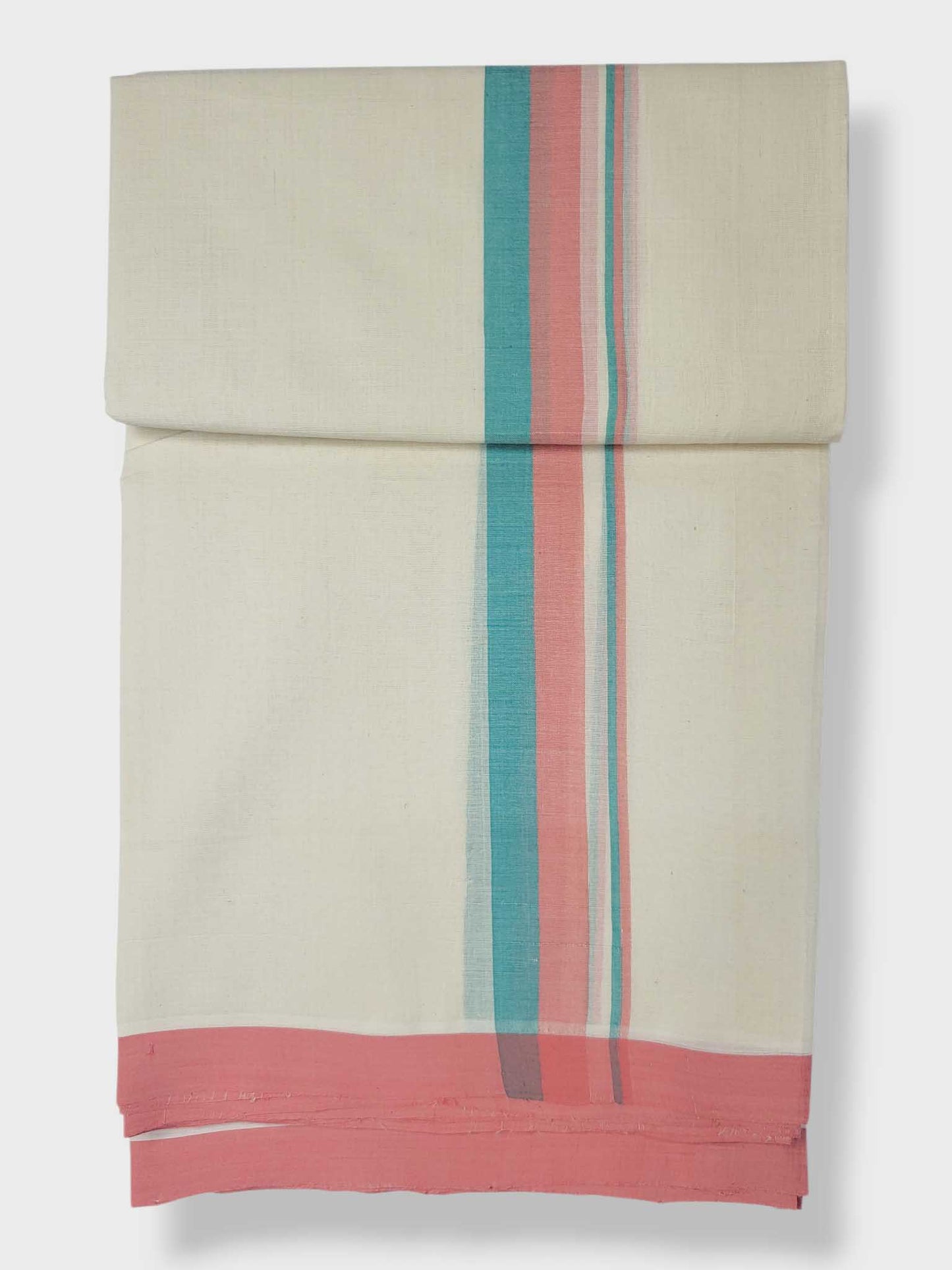 Kerala Balaramapuram Pure Cotton Handloom Mundu/Dhoti