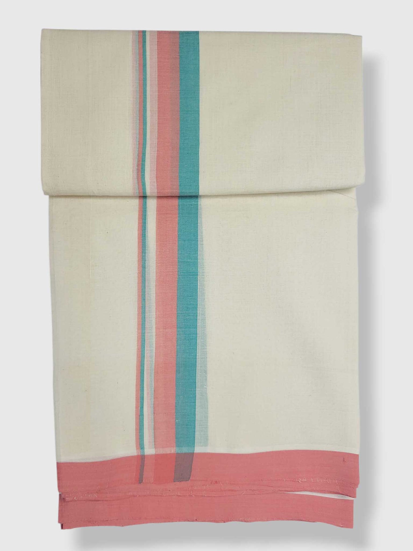 Kerala Balaramapuram Pure Cotton Handloom Mundu/Dhoti