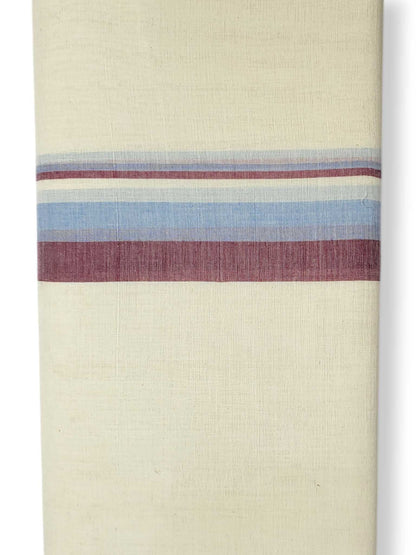 Kerala Balaramapuram Pure Cotton Handloom Mundu/Dhoti