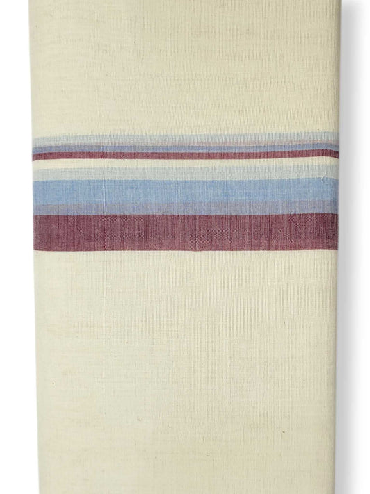 Kerala Balaramapuram Pure Cotton Handloom Mundu/Dhoti