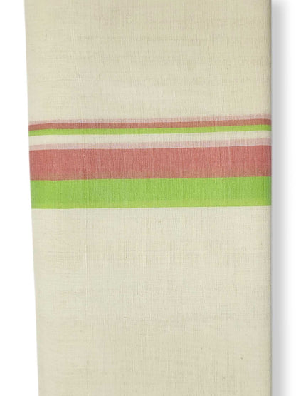 Kerala Balaramapuram Pure Cotton Handloom Mundu/Dhoti
