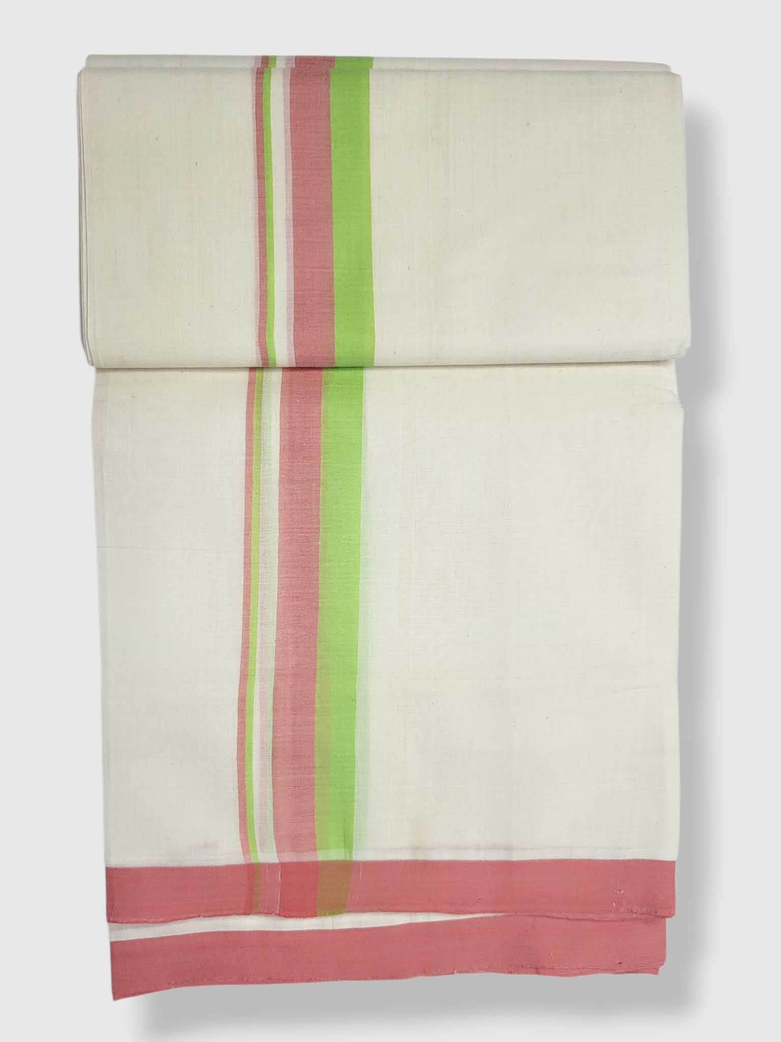 Kerala Balaramapuram Pure Cotton Handloom Mundu/Dhoti