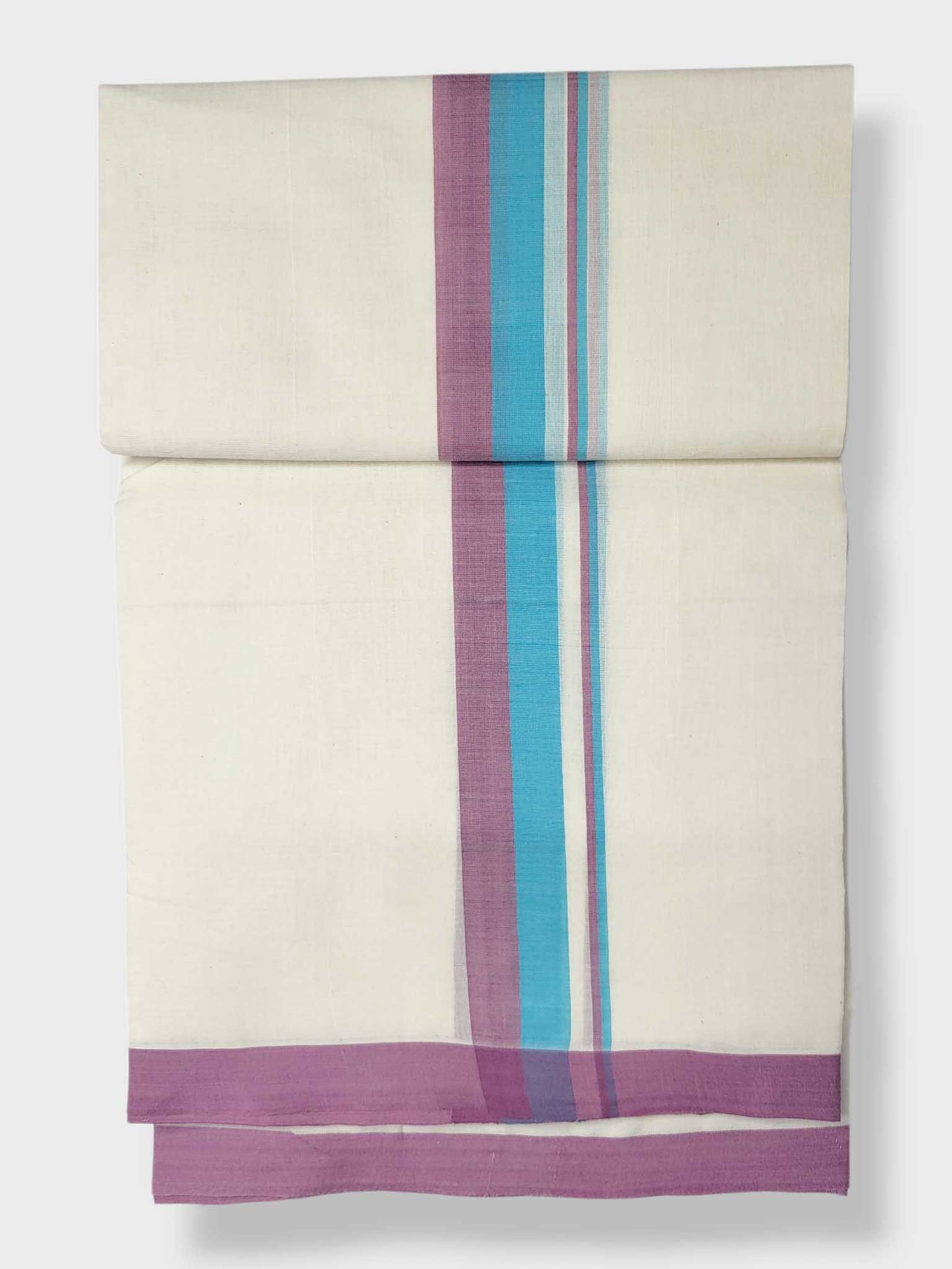 Kerala Balaramapuram Pure Cotton Handloom Mundu/Dhoti