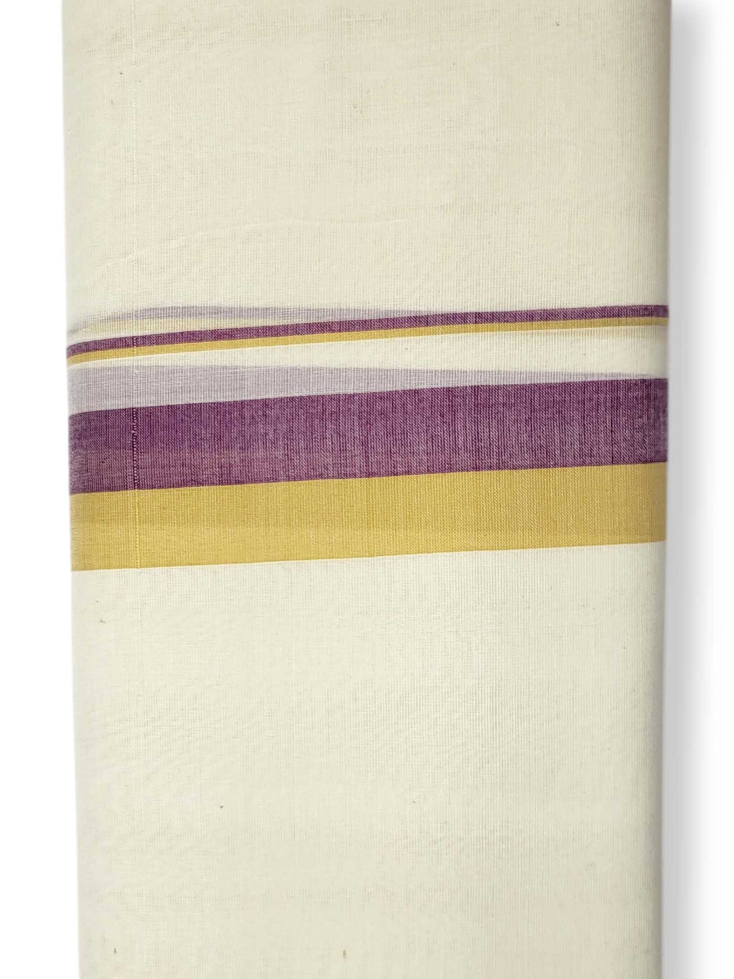 Kerala Balaramapuram Pure Cotton Handloom Mundu/Dhoti