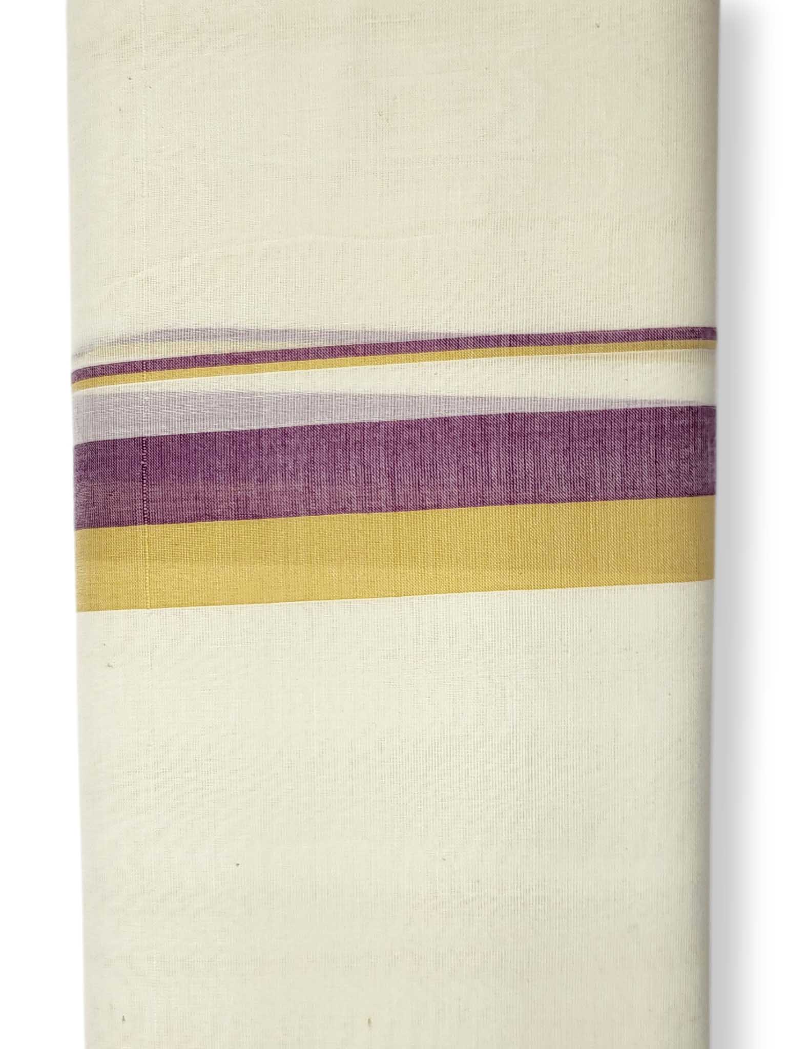 Kerala Balaramapuram Pure Cotton Handloom Mundu/Dhoti