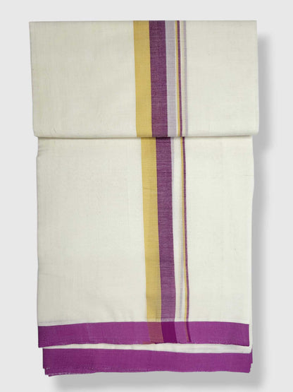 Kerala Balaramapuram Pure Cotton Handloom Mundu/Dhoti