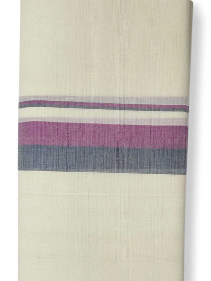 Kerala Balaramapuram Pure Cotton Handloom Mundu/Dhoti