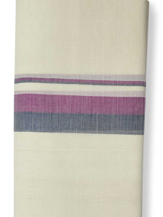 Kerala Balaramapuram Pure Cotton Handloom Mundu/Dhoti
