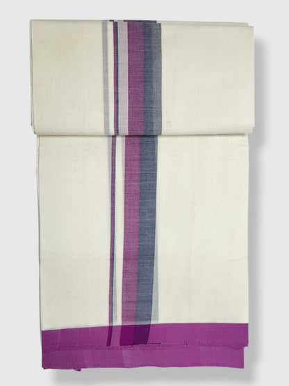 Kerala Balaramapuram Pure Cotton Handloom Mundu/Dhoti
