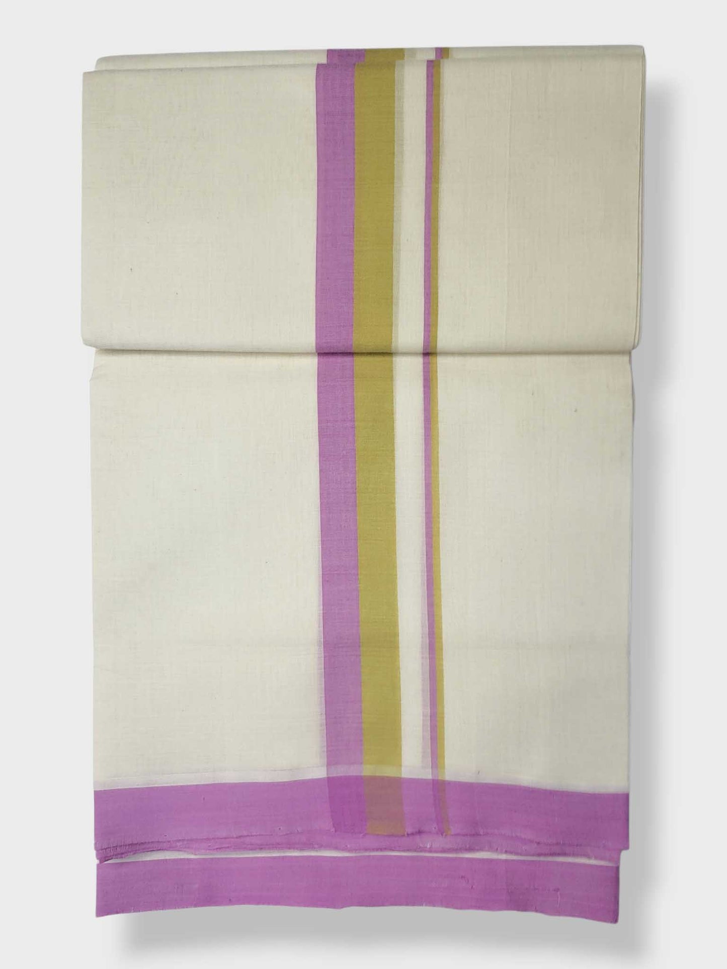 Kerala Balaramapuram Pure Cotton Handloom Mundu/Dhoti