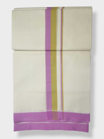 Kerala Balaramapuram Pure Cotton Handloom Mundu/Dhoti