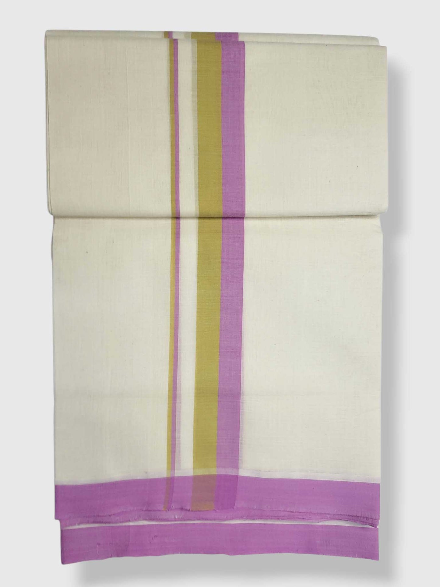 Kerala Balaramapuram Pure Cotton Handloom Mundu/Dhoti