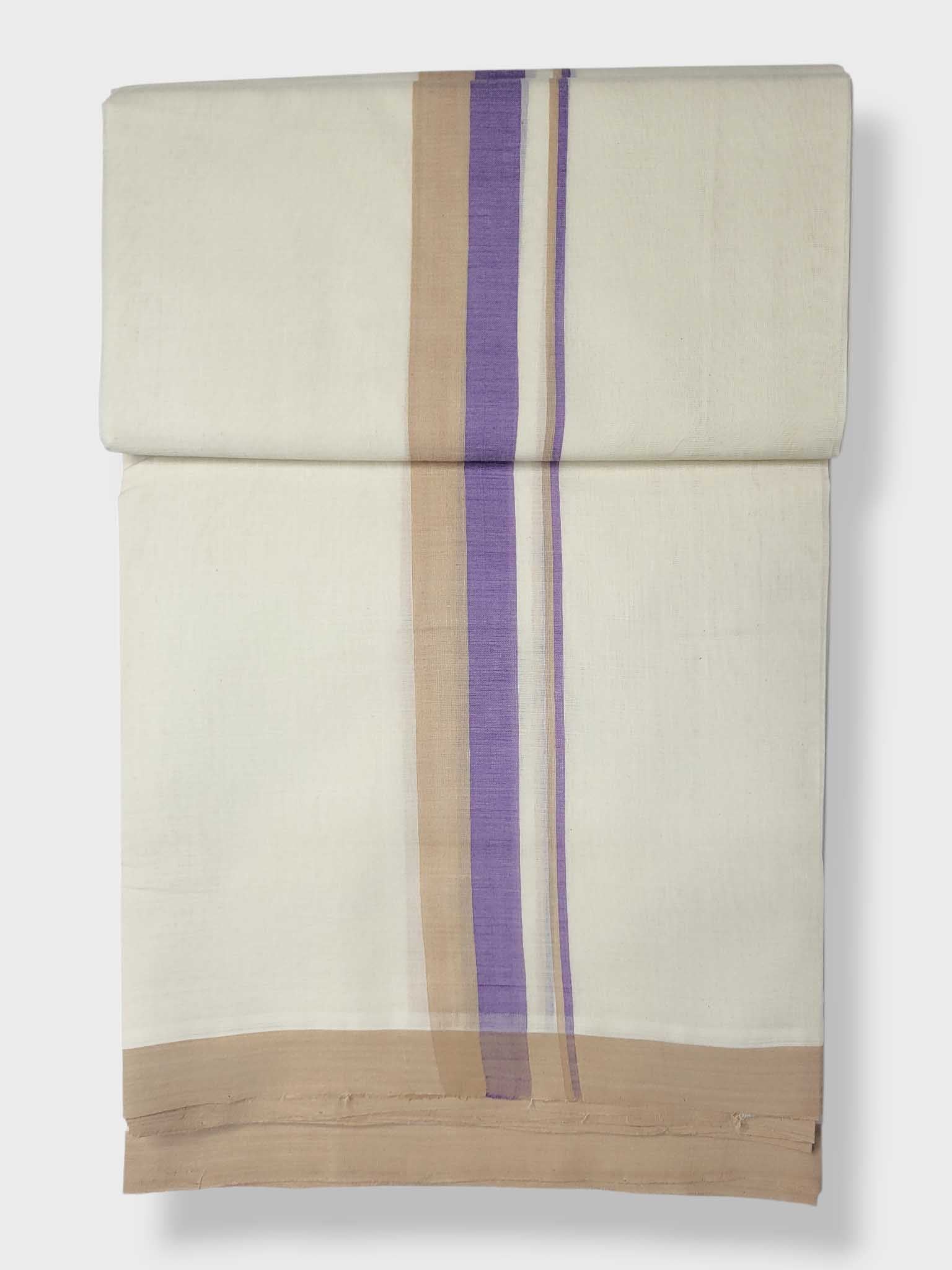 Kerala Balaramapuram Pure Cotton Handloom Mundu/Dhoti