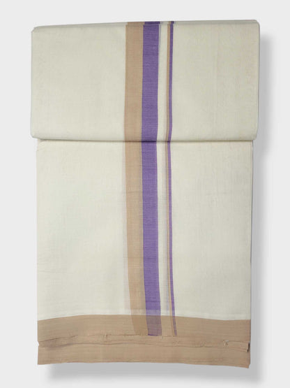 Kerala Balaramapuram Pure Cotton Handloom Mundu/Dhoti
