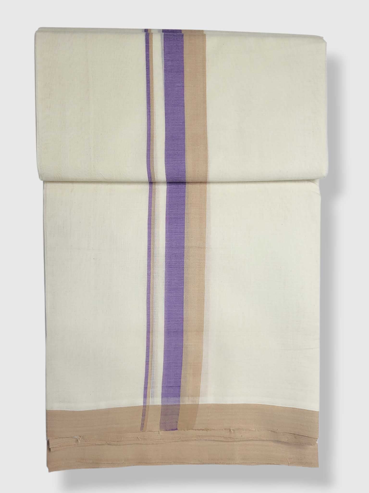 Kerala Balaramapuram Pure Cotton Handloom Mundu/Dhoti