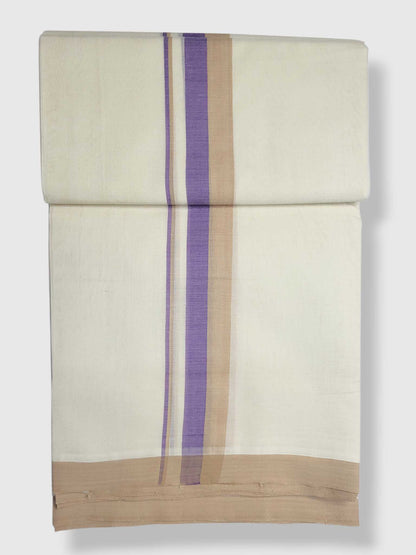 Kerala Balaramapuram Pure Cotton Handloom Mundu/Dhoti