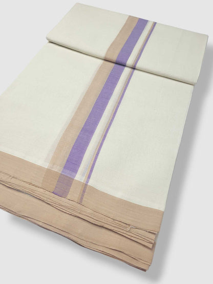 Kerala Balaramapuram Pure Cotton Handloom Mundu/Dhoti