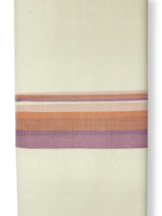 Kerala Balaramapuram Pure Cotton Handloom Mundu/Dhoti
