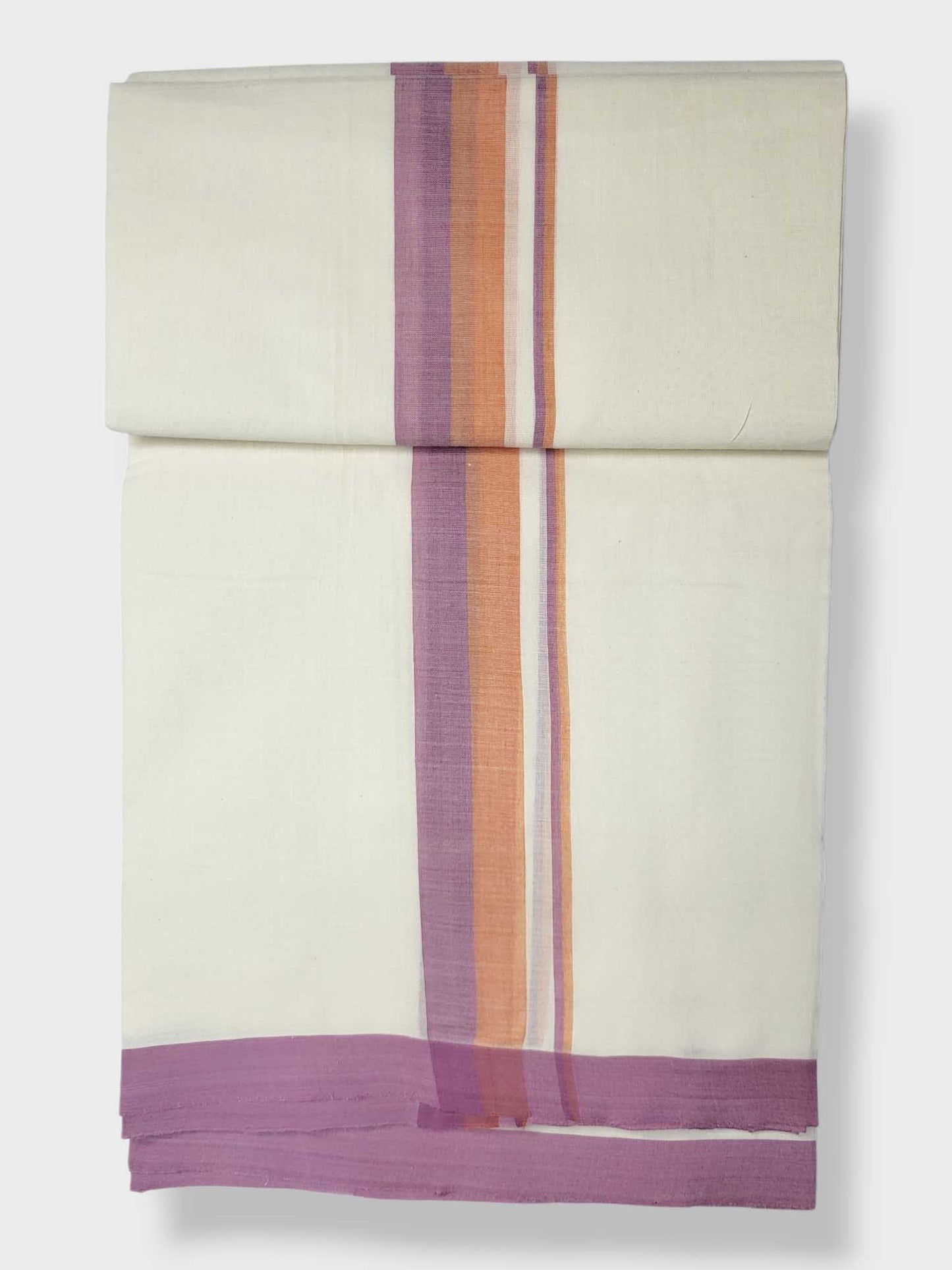 Kerala Balaramapuram Pure Cotton Handloom Mundu/Dhoti