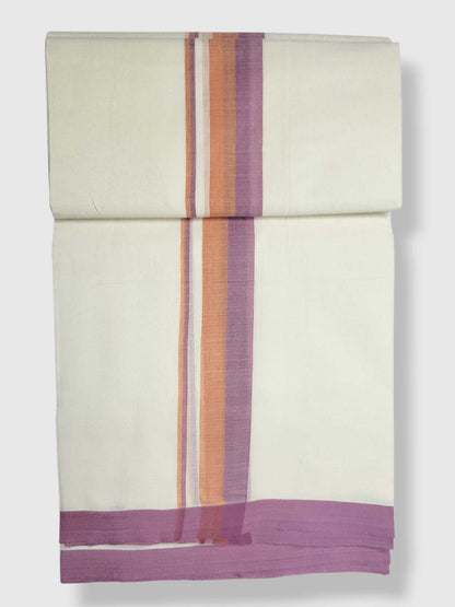 Kerala Balaramapuram Pure Cotton Handloom Mundu/Dhoti