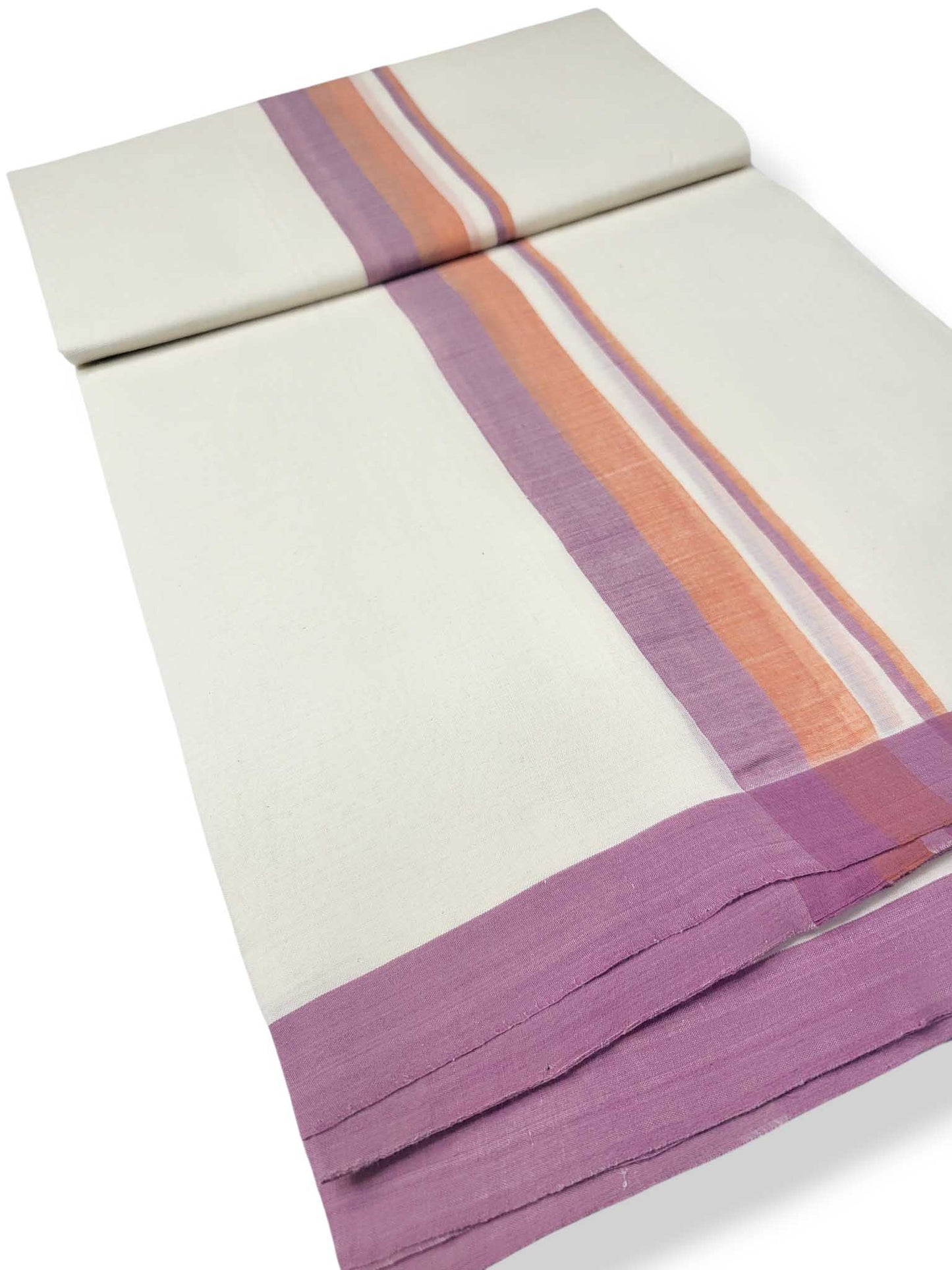 Kerala Balaramapuram Pure Cotton Handloom Mundu/Dhoti