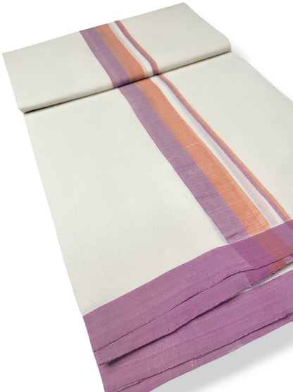 Kerala Balaramapuram Pure Cotton Handloom Mundu/Dhoti