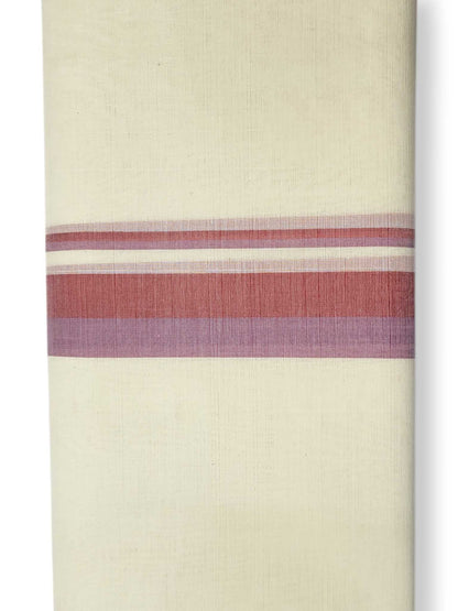 Kerala Balaramapuram Pure Cotton Handloom Mundu/Dhoti