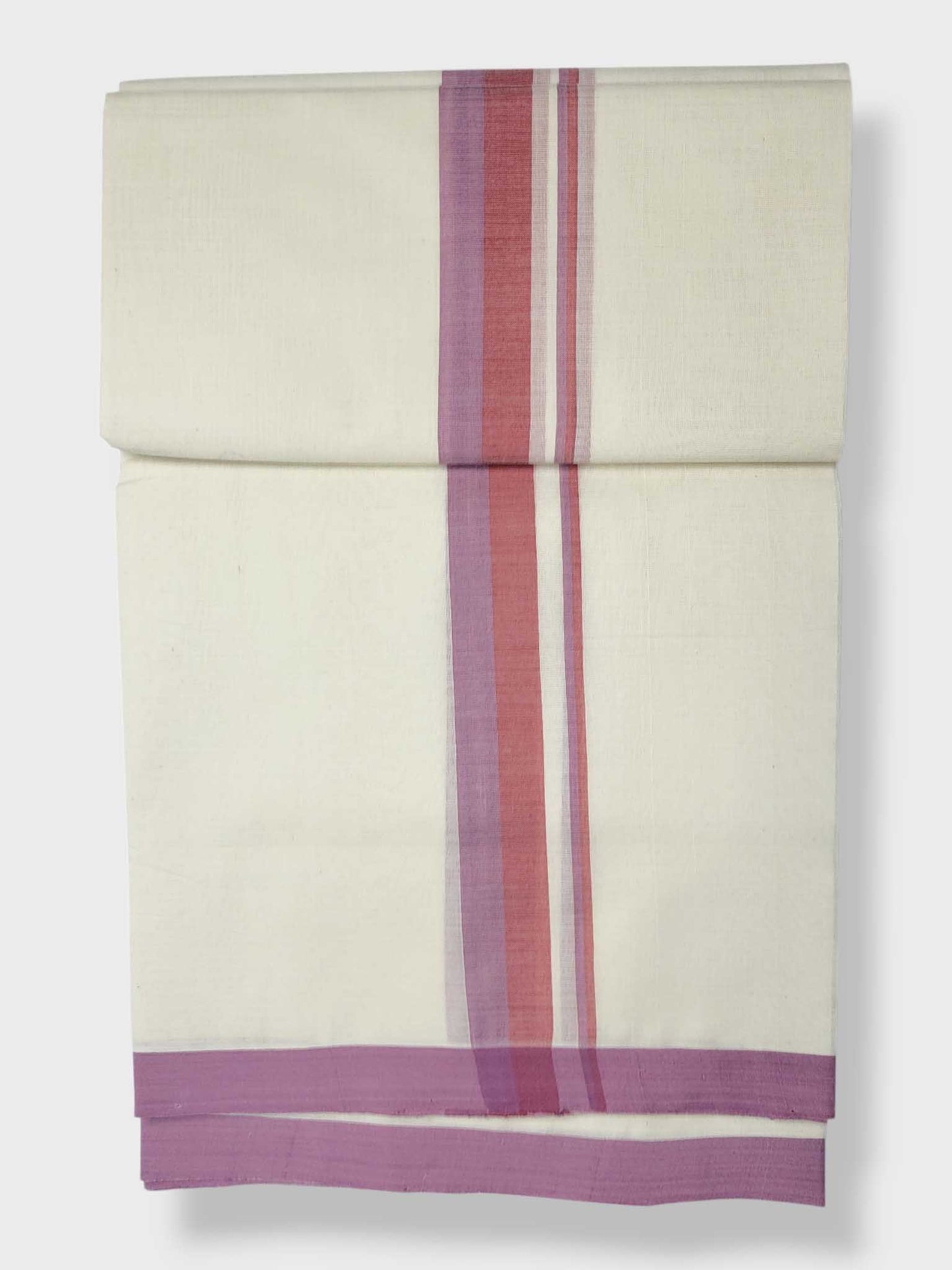Kerala Balaramapuram Pure Cotton Handloom Mundu/Dhoti