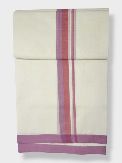 Kerala Balaramapuram Pure Cotton Handloom Mundu/Dhoti