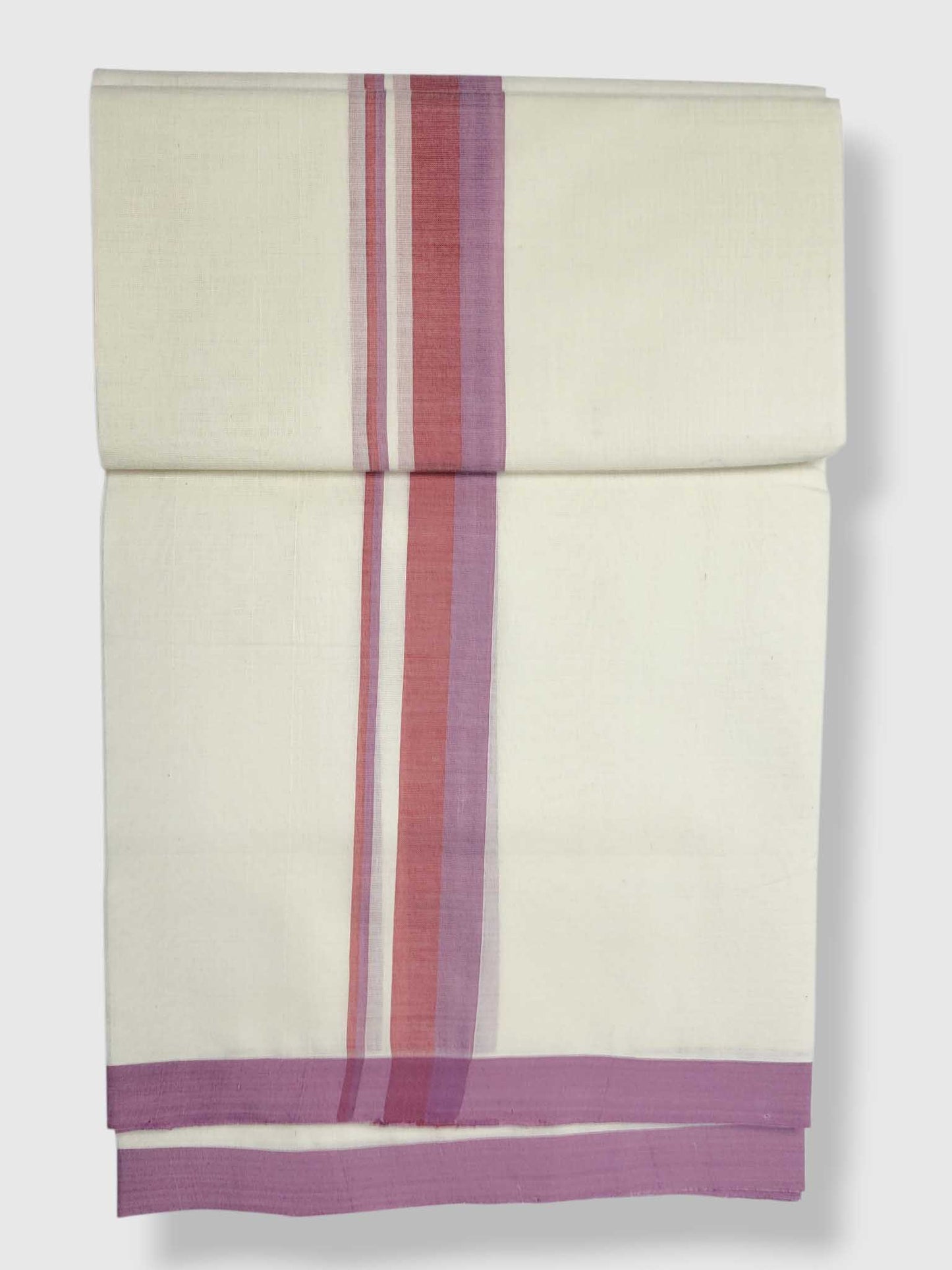 Kerala Balaramapuram Pure Cotton Handloom Mundu/Dhoti
