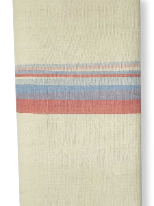 Kerala Balaramapuram Pure Cotton Handloom Mundu/Dhoti