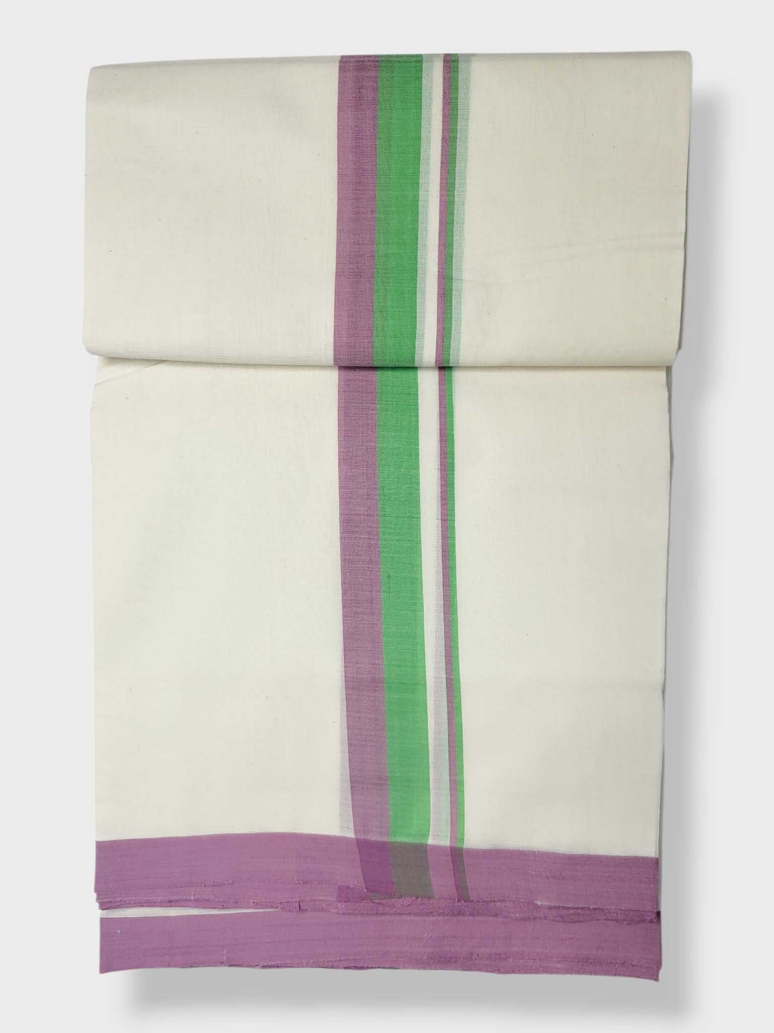 Kerala Balaramapuram Pure Cotton Handloom Mundu/Dhoti