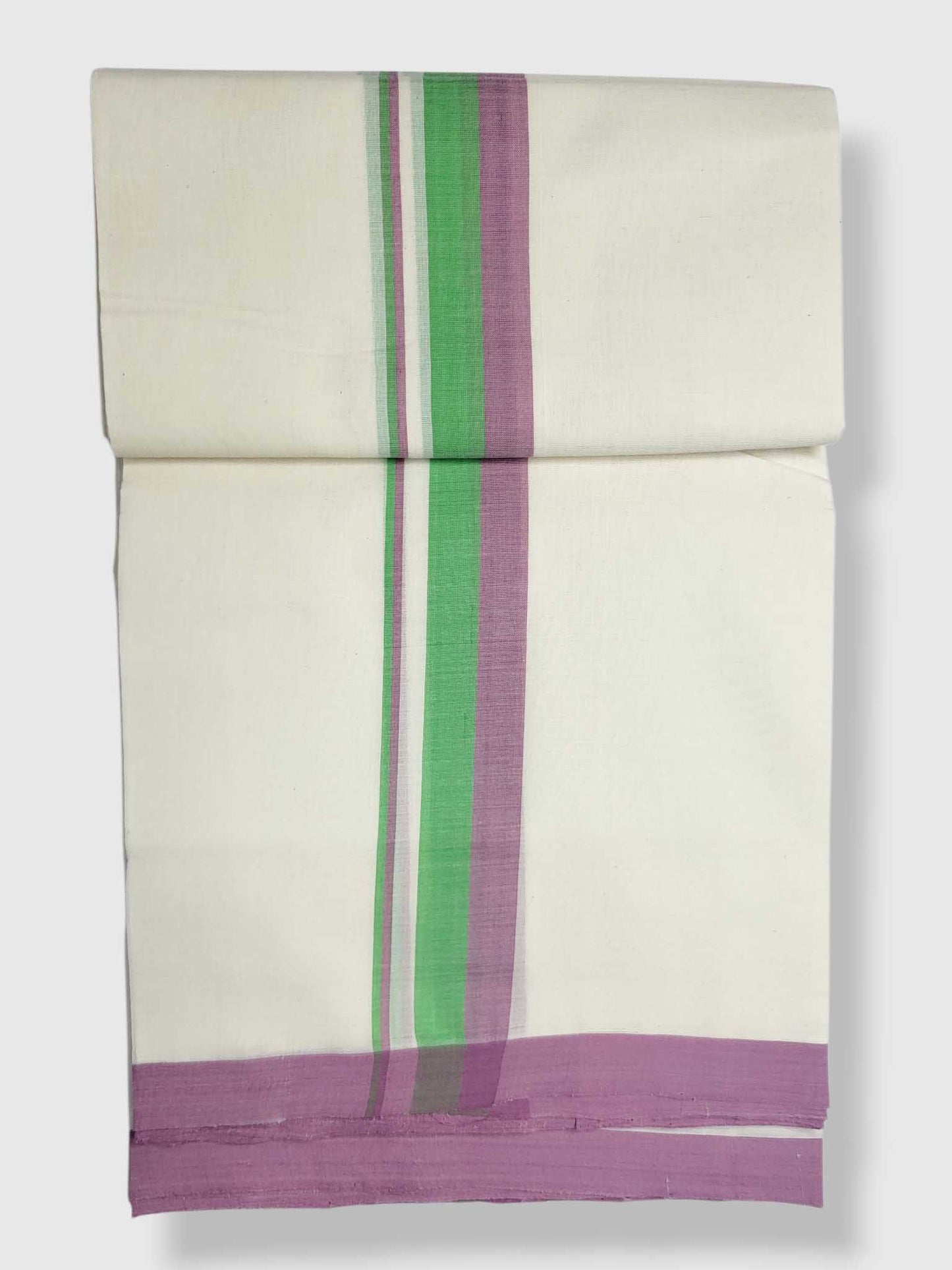 Kerala Balaramapuram Pure Cotton Handloom Mundu/Dhoti