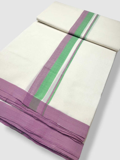 Kerala Balaramapuram Pure Cotton Handloom Mundu/Dhoti