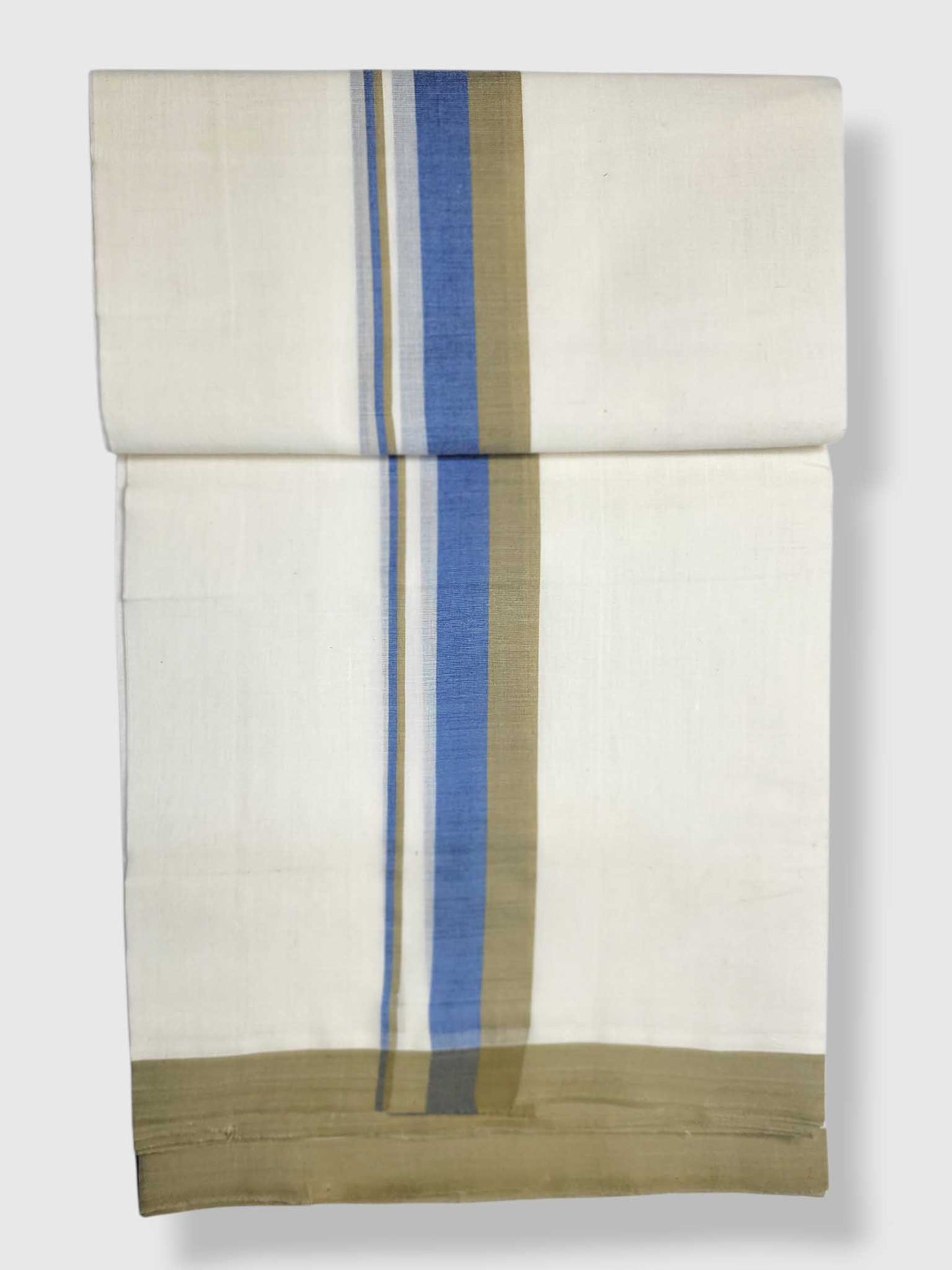 Kerala Balaramapuram Pure Cotton Handloom Mundu/Dhoti