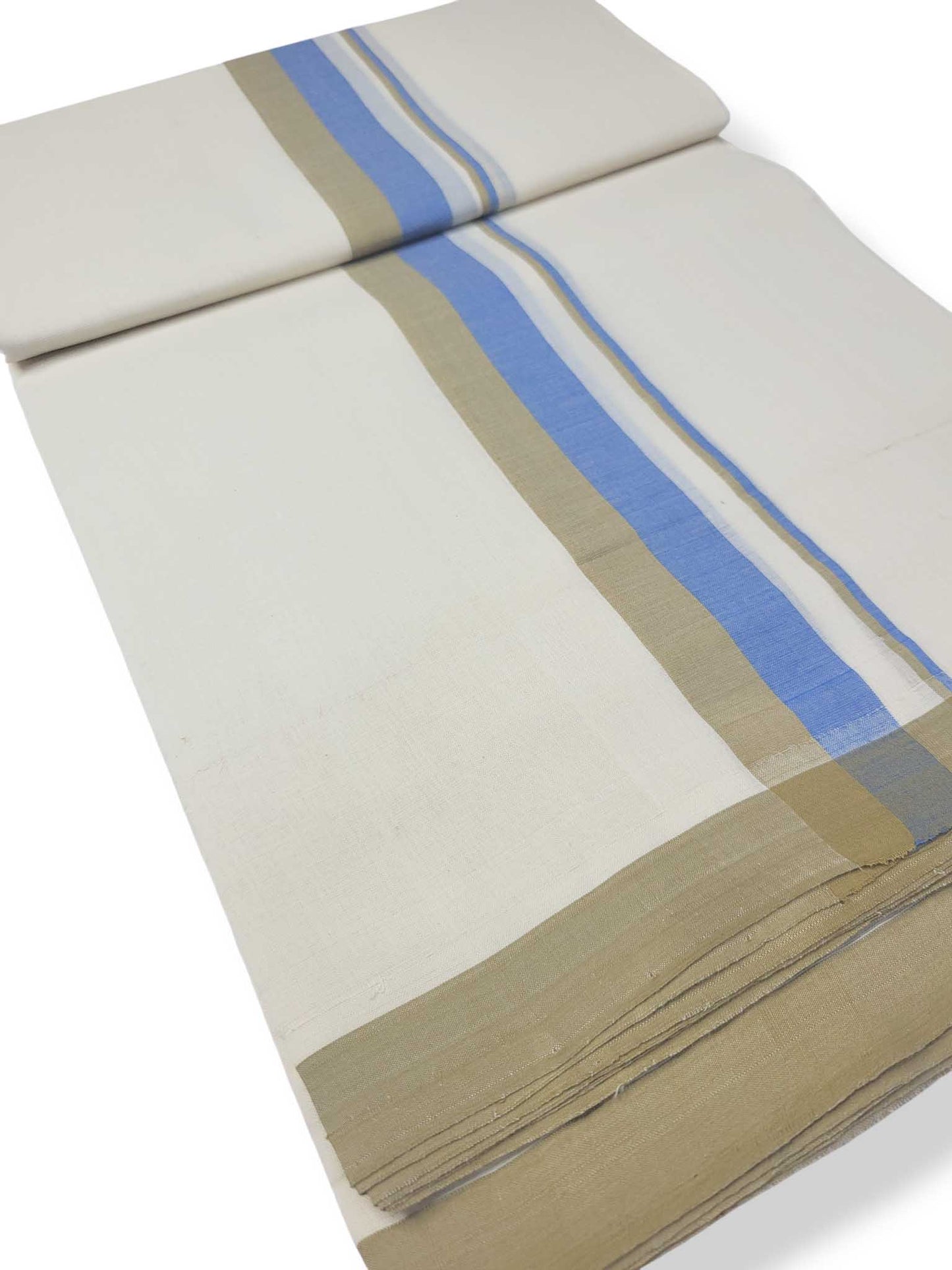 Kerala Balaramapuram Pure Cotton Handloom Mundu/Dhoti
