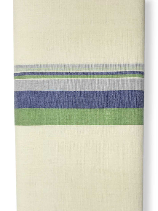 Kerala Balaramapuram Pure Cotton Handloom Mundu/Dhoti