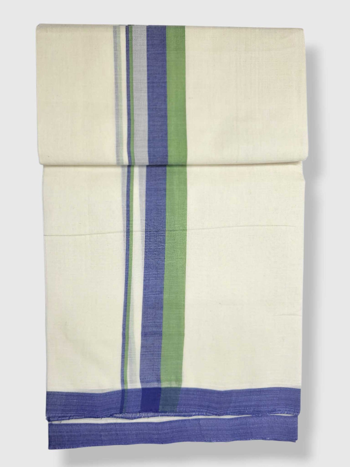 Kerala Balaramapuram Pure Cotton Handloom Mundu/Dhoti