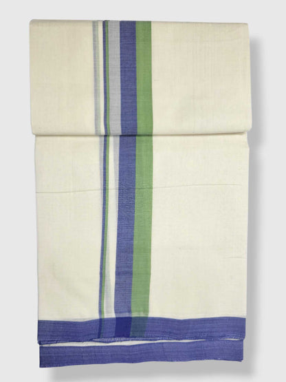 Kerala Balaramapuram Pure Cotton Handloom Mundu/Dhoti